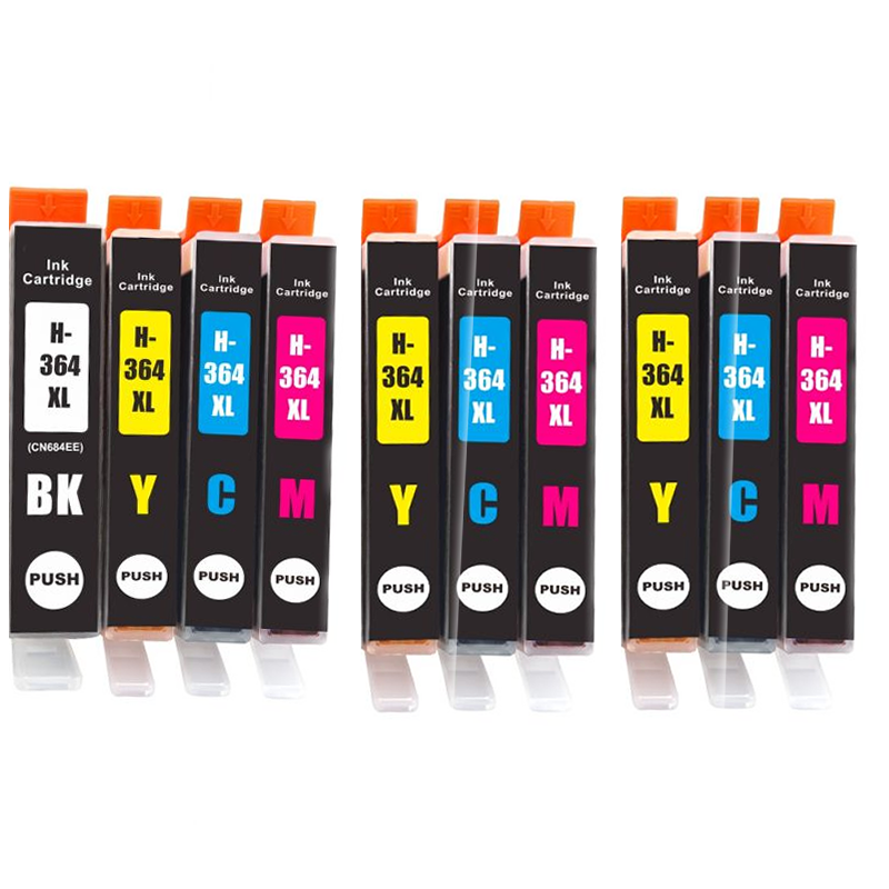 Hp 364 Compatible Ink Cartridge Colour 10 Pack