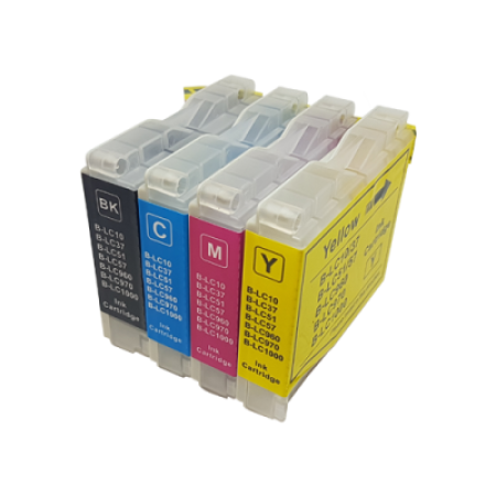 Compatible Brother LC1000 Ink Cartridge Multipack BK/C/M/Y
