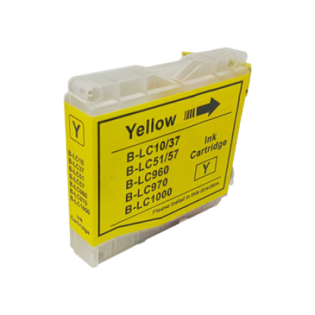 Compatible Brother LC1000 Yellow Ink Cartridge