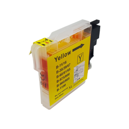 Compatible Brother LC1100 Ink Cartridge Yellow
