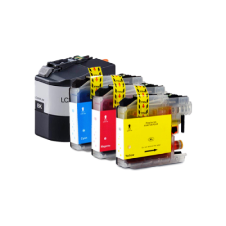 Compatible Brother LC229XXL/LC225XL Ink Cartridge Multipack BK/C/M/Y High Capacity