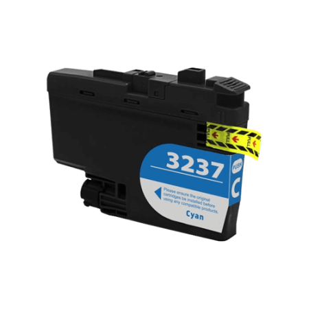 Compatible Brother LC3237 Cyan Ink Cartridge