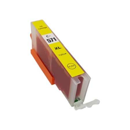 Compatible Canon CLI-571XL Yellow Ink Cartridge 