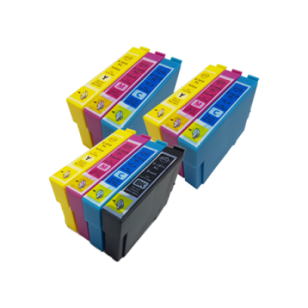Compatible Epson 18XL Ink Cartridge 10 Pack - Extra Colours