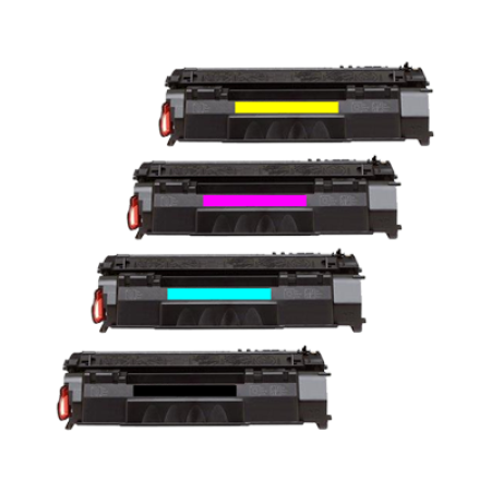 Compatible HP 201X Multipack Toner Cartridges BK/C/M/Y (CF400/1/2/3X)
