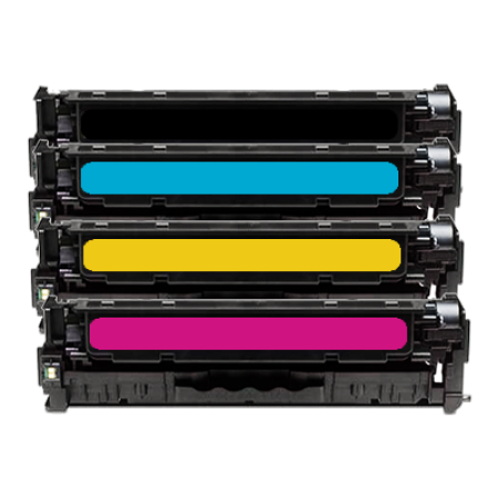 Compatible HP 203A Multipack Toner Cartridges BK/C/M/Y (CF540/1/2/3A) 4 Toners