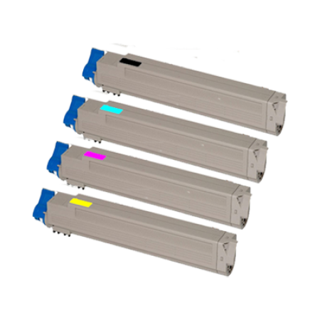 Compatible OKI 42918913/14/15/16 Toner Cartridge Multipack - 4 Toners