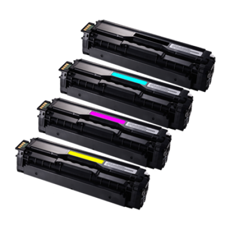 Compatible Samsung CLT-504S Toner Cartridge Pack - 4 Toners