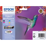 Epson T0801 - T0807 Kingfisher Ink Cartridges