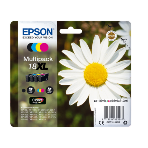Epson 18 XL Daisy Series Ink Cartridges
