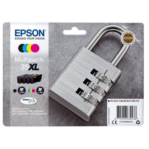 Epson 35 XL Padlock Series Ink Cartridges