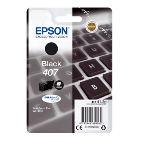 Epson 407 XL Keyboard Series Ink Cartridges