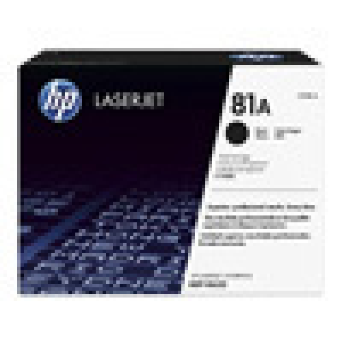 HP 81A Toner Cartridges