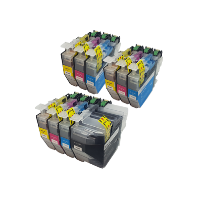 Compatible Brother LC3219XL Ink Cartridge 10 Pack - Extra Colours Compatible Brother LC3219XL Ink Cartridge 10 Pack - Extra Colours