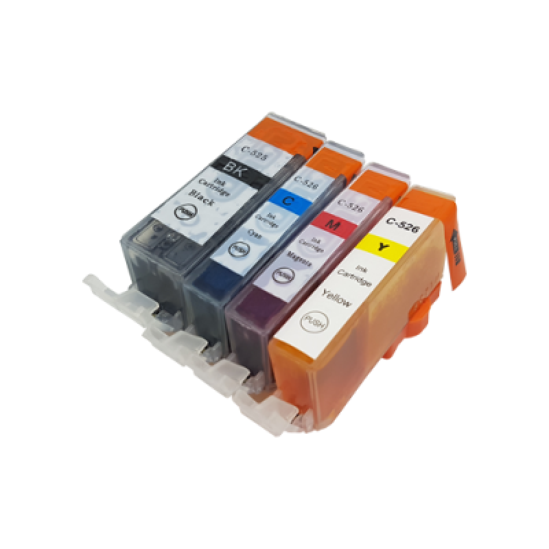 Canon CLI-526 4 Colour Ink Cartridge Multipack