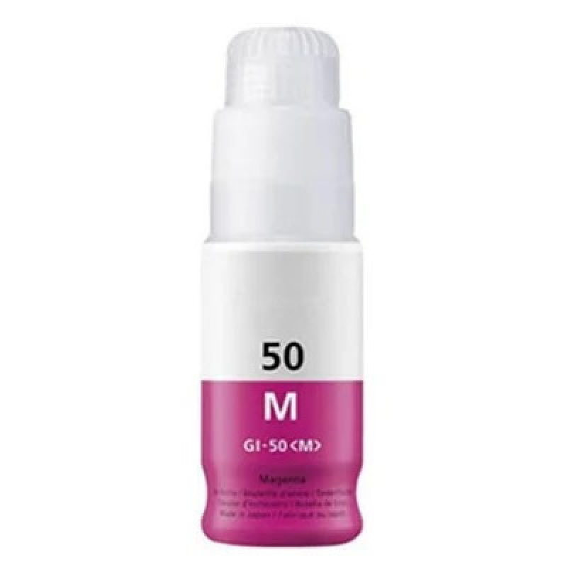 Compatible Canon GI-50M Magenta Ink Bottle Compatible Canon GI-50M Magenta Ink Bottle