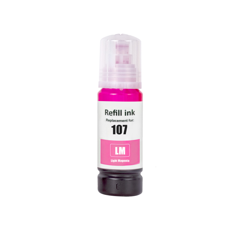 Compatible Epson 107 Light Magenta Ink Bottle Compatible Epson 107 Light Magenta Ink Bottle