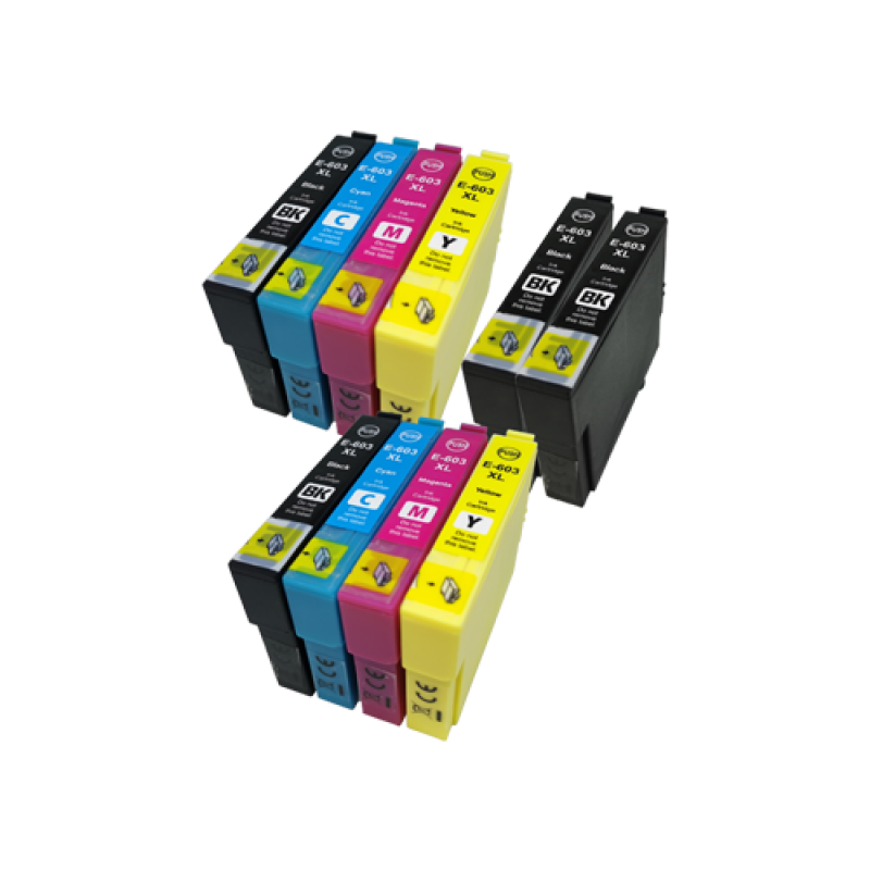 Cartouche compatible - 6 x Cartouche epson 603 xl multipack