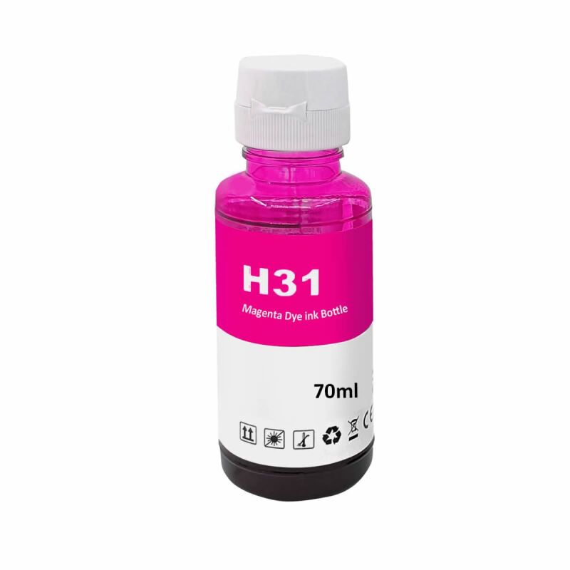Compatible HP 31 Magenta Ink Bottle Compatible HP 31 Magenta Ink Bottle