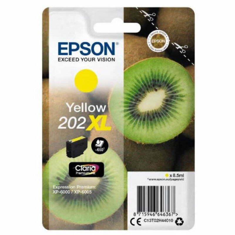 Epson 202XL Original Yellow Ink Cartridge Epson 202XL Original Yellow Ink Cartridge