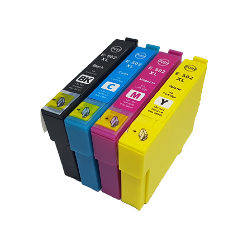 Compatible Epson 502XL Ink Cartridge Multipack - 4 Inks Compatible Epson 502XL Ink Cartridge Multipack - 4 Inks