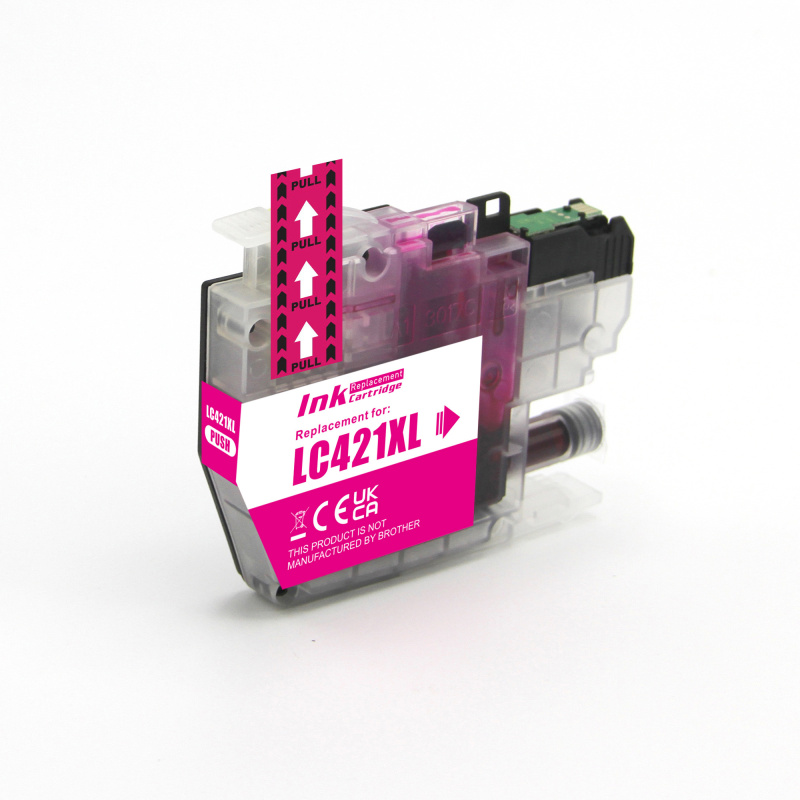 Compatible Brother LC421 XL Magenta Ink Cartridge