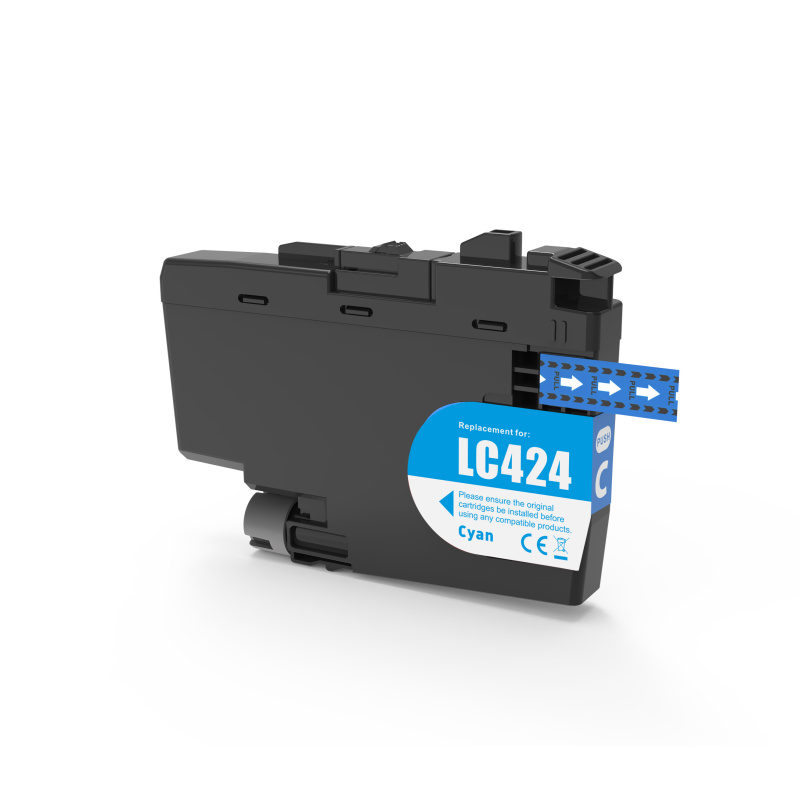 Compatible Brother LC424C Cyan Ink Cartridge