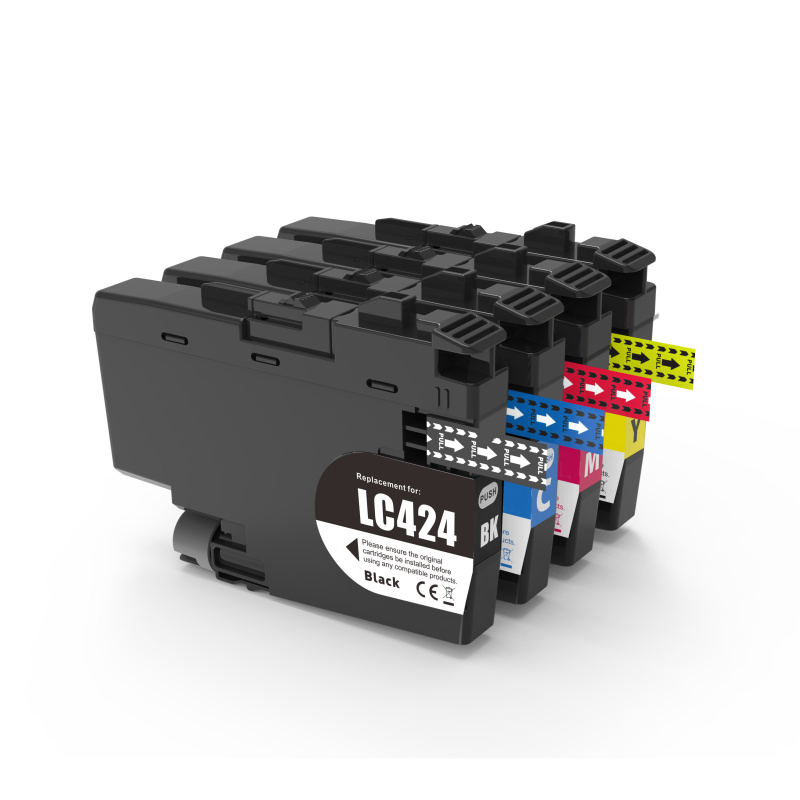 Compatible Brother LC424VAL Complete 4 Pack Ink Cartridge Set