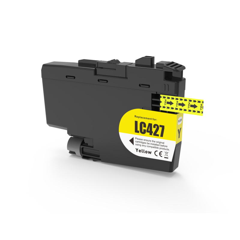 Compatible Brother LC427XL Ink Cartridge Yellow