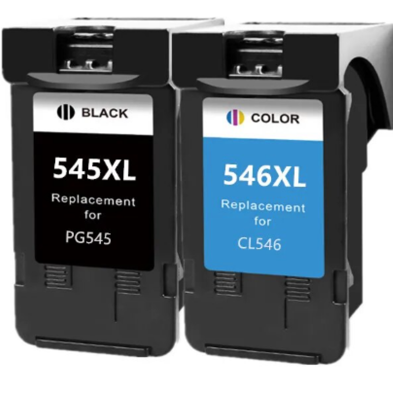 Compatible Canon PG-545XL/CL-546XL Supersize Ink Cartridges Twinpack