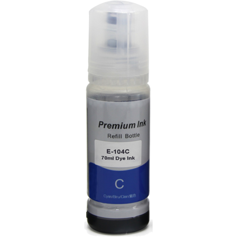 Compatible Epson 104 Ecotank Cyan Ink Bottle