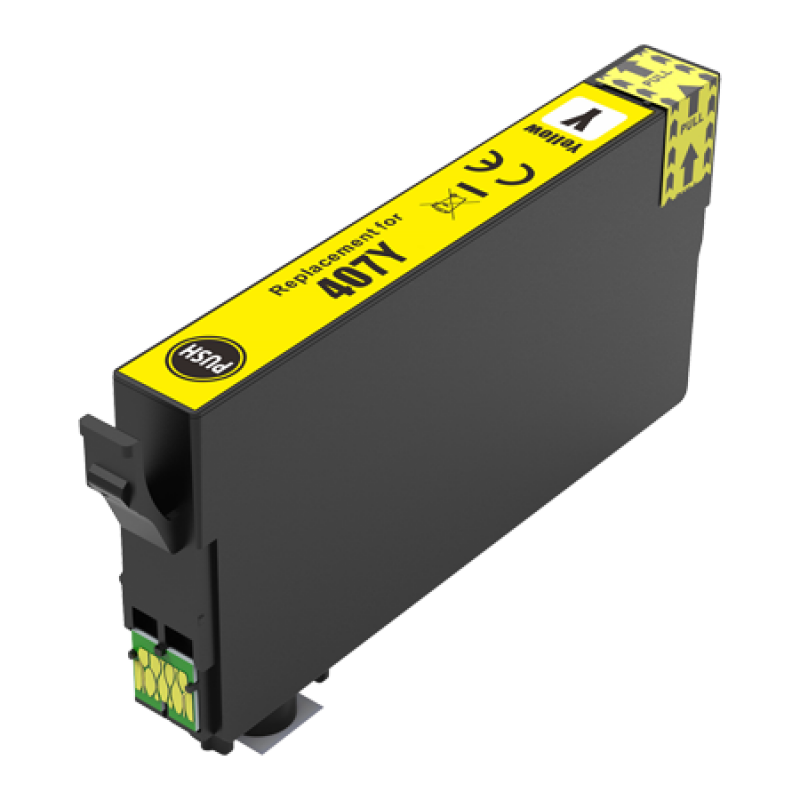 Compatible Epson 407XL Yellow Ink Cartridges