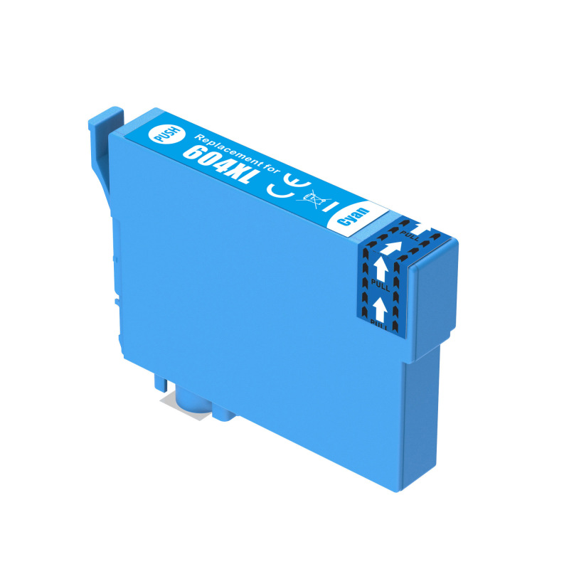 Epson 604 Cyan Compatible Ink Cartridge Epson 604 Cyan Compatible Ink Cartridge