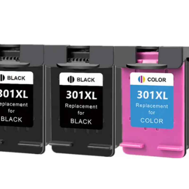 Compatible HP 301 Super XL Black x 2 + Colour x 1 Ink Cartridge Triple Pack