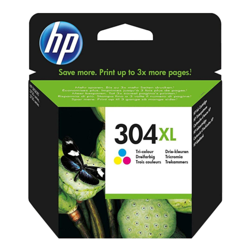 HP 304XL Ink Cartridge Colour Original 7ml HP 304XL Ink Cartridge Colour Original 7ml