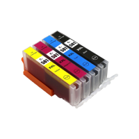 Compatible Canon CLI-581 XXL Colour Ink Cartridge Multipack - 4 Pack C/M/Y/PBk