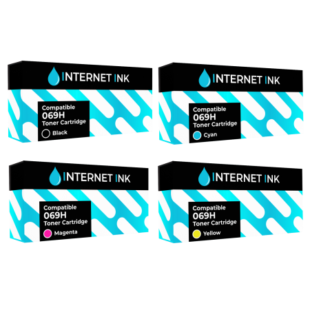 Compatible Canon 069H Toner Cartridge Multipack - 4 Toners