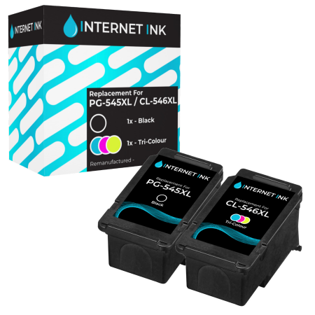 Compatible Canon PG-545XL / CL-546XL Ink Cartridge Multipack - 2 Inks Compatible Canon PG-545XL / CL-546XL Ink Cartridge Multipack - 2 Inks