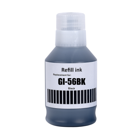 Compatible Canon GI-56PGBK Pigment Black Ink Bottle Compatible Canon GI-56PGBK Pigment Black Ink Bottle