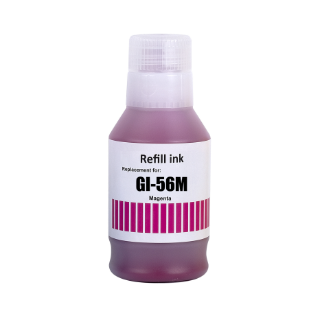 Compatible Canon GI-56M Pigment Magenta Ink Bottle Compatible Canon GI-56M Pigment Magenta Ink Bottle