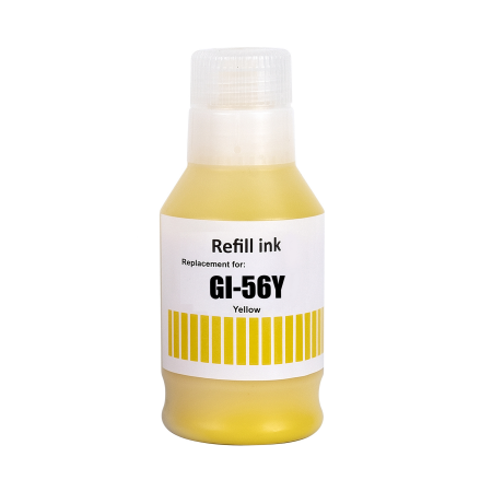 Compatible Canon GI-56Y Pigment Yellow Ink Bottle Compatible Canon GI-56Y Pigment Yellow Ink Bottle
