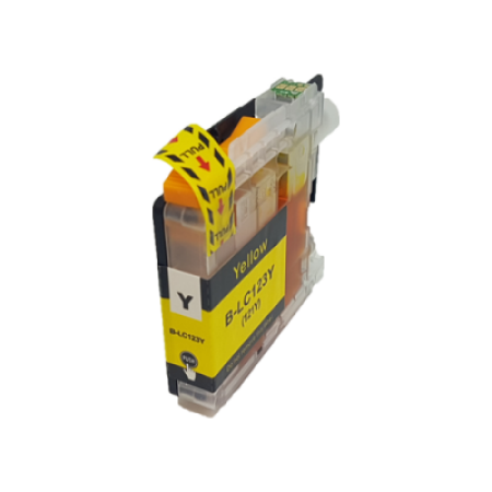 Compatible Brother LC123 Ink Cartridge Yellow