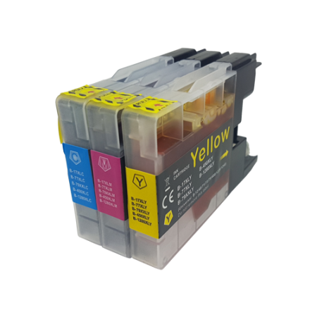 Compatible Brother LC1240 Ink Colour Pack - 3 Inks