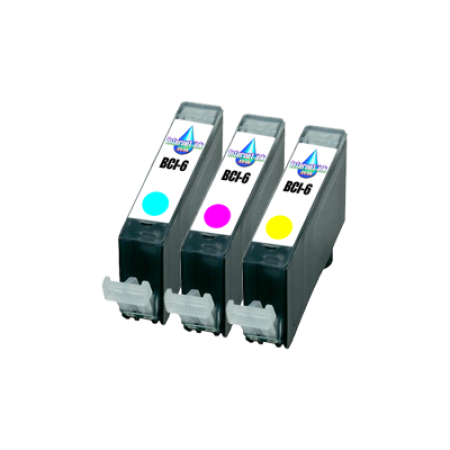 Compatible Canon BCI-6 Ink Cartridge Ink Colour Pack - 3 Inks Compatible Canon BCI-6 Ink Cartridge Ink Colour Pack - 3 Inks