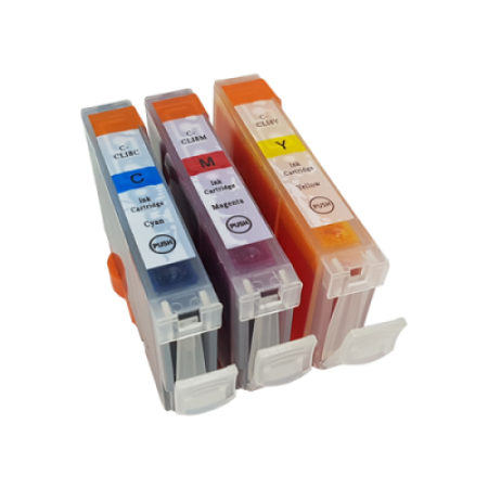 Compatible Canon CLI-8 Ink Cartridge Colour Multipack C/M/Y