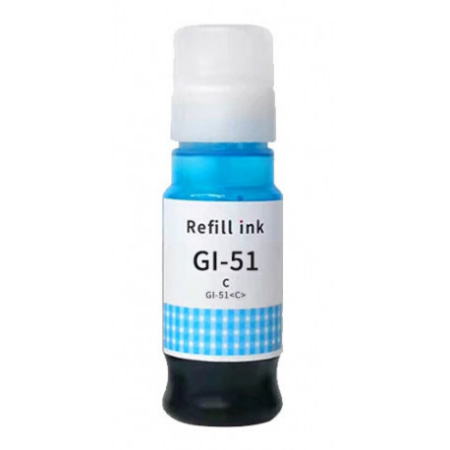 Compatible Canon GI-51 Cyan Ink Bottle