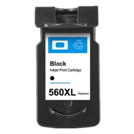 Compatible Canon PG-560XL Supersize High Capacity Black Ink Cartridge 18ml