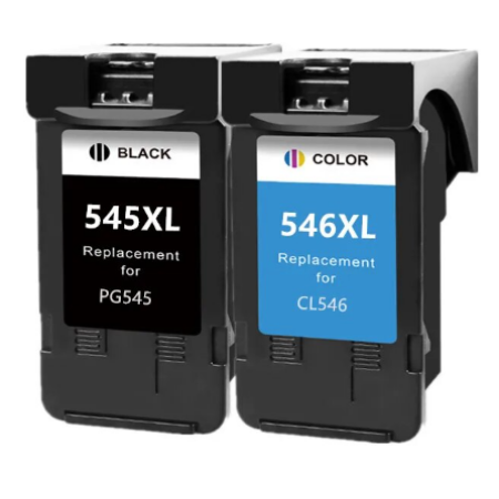 Compatible Canon PG-545XL/CL-546XL Supersize Ink Cartridges Twinpack