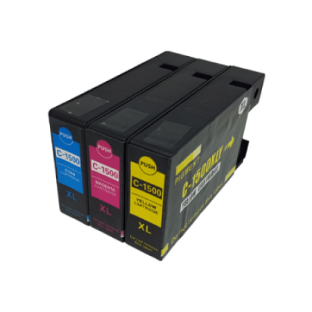 Compatible Canon PGI-1500XL Ink Cartridge Colour Multipack C/M/Y