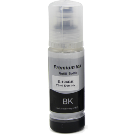 Compatible Epson 104 Ecotank Black Ink Bottle